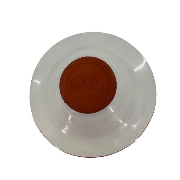 MackenzieChilds 1991 Hand-Painted Ceramic Salad Bowl Madison - Picture 5 of 6